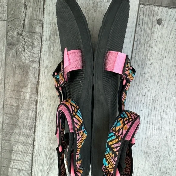 Tevas Original Universal Sandals Pink Black Blue Orange Women’s 9 - Picture 3 of 9